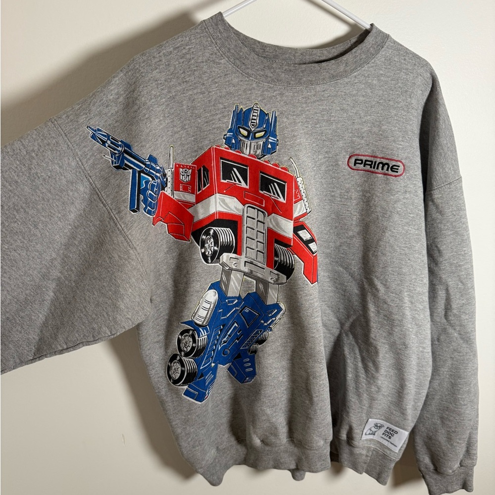 Transformers Optimus Prime Graphic Men's Sweatshirt